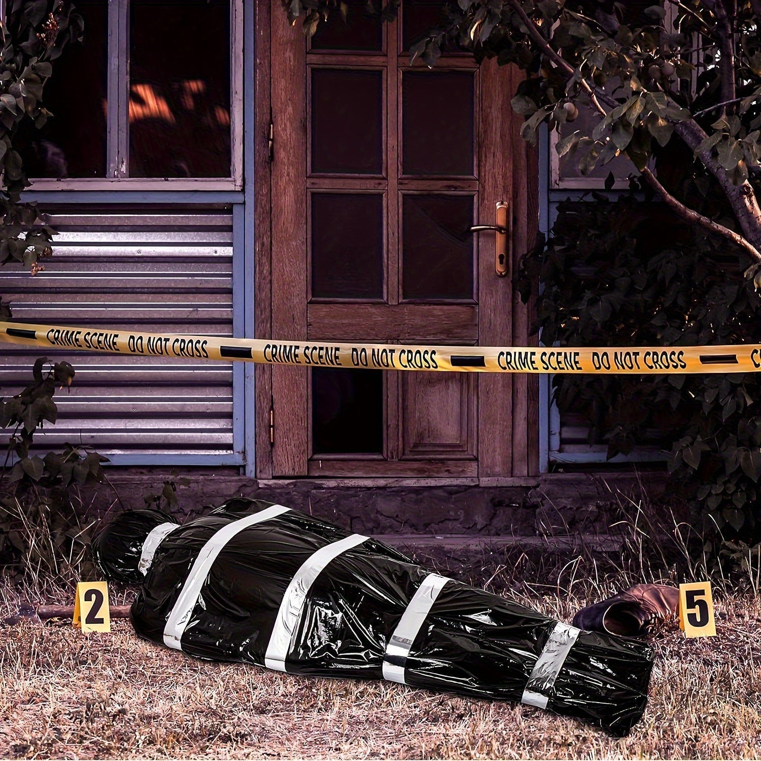Halloween Inflatable Corpse Set with Pump (5pcs)